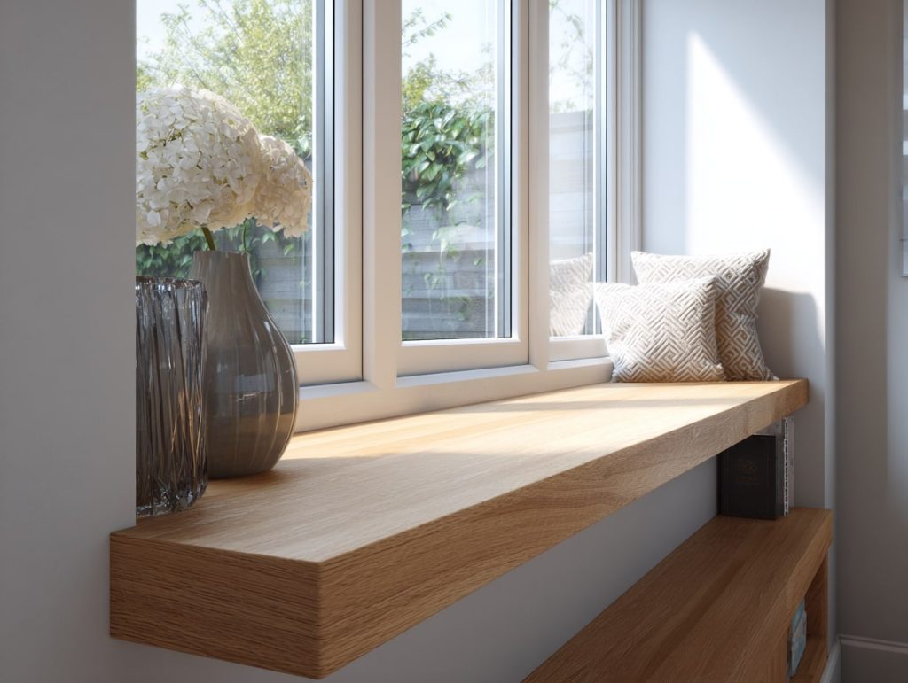 Solid Oak Window sill